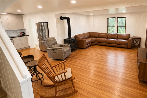 New sectional featuring 3 power-recliners and another power recliner! 