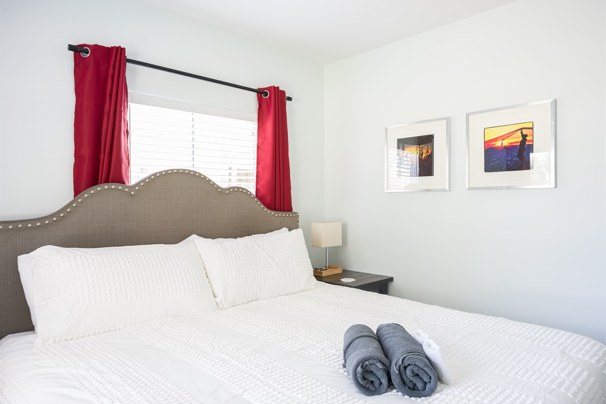 Sleep in with the blackout curtains