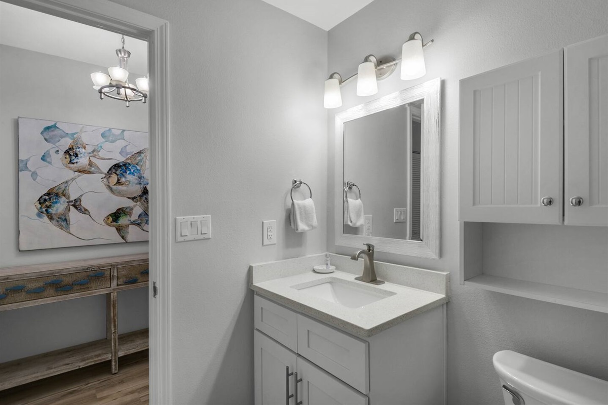 Vanity in Bathroom