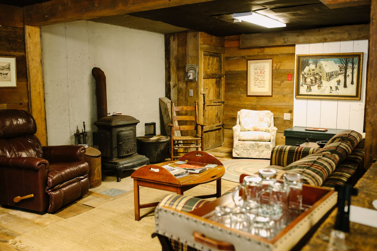 Partial view of living room