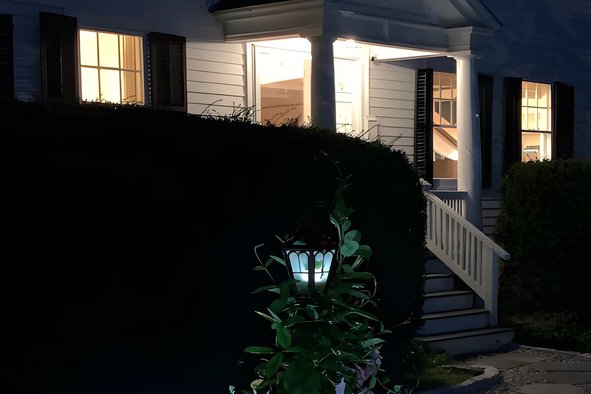 Front of the house 