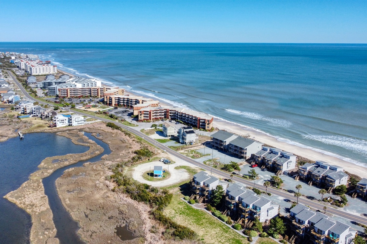 Topsail Dunes community, between sound and sea!