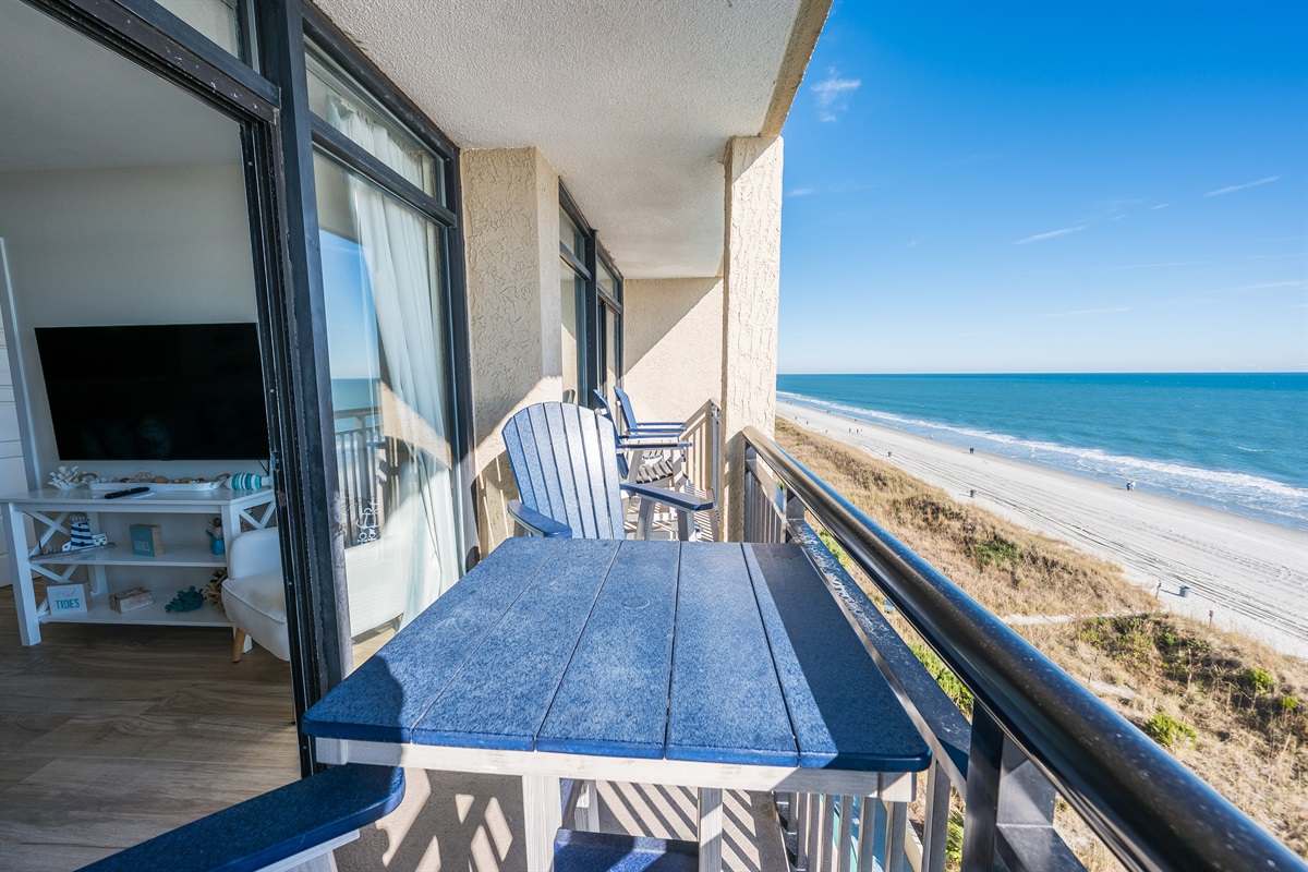 Amazing View from the Balcony!