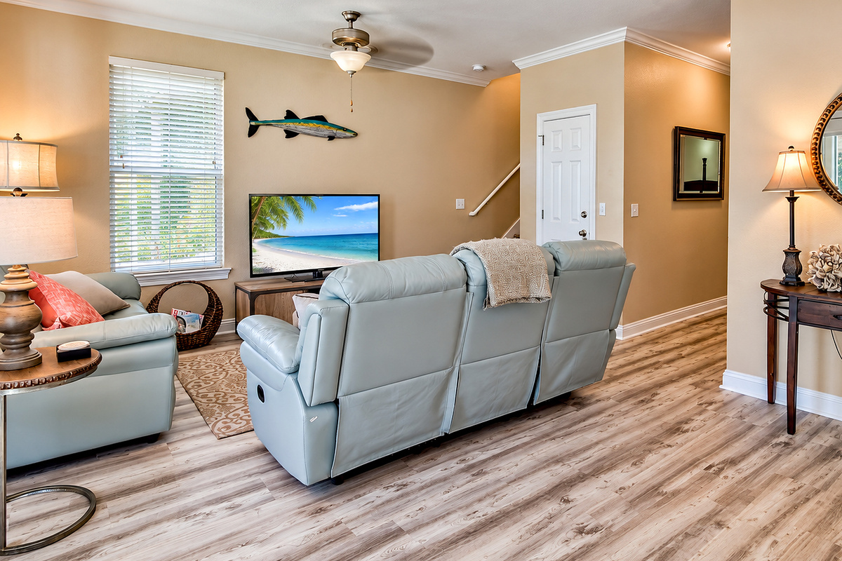 Designed with Coastal decors.