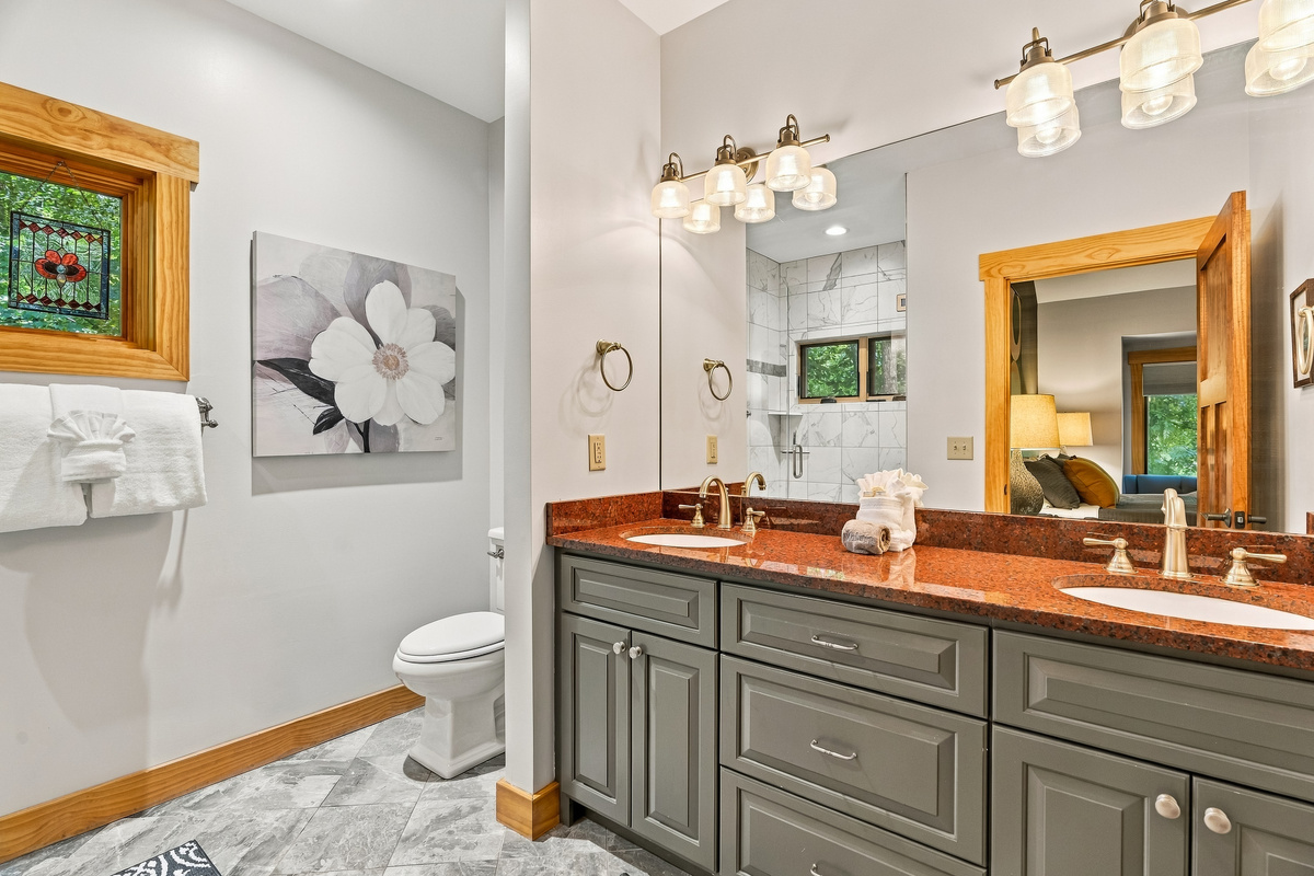 Master bathroom
