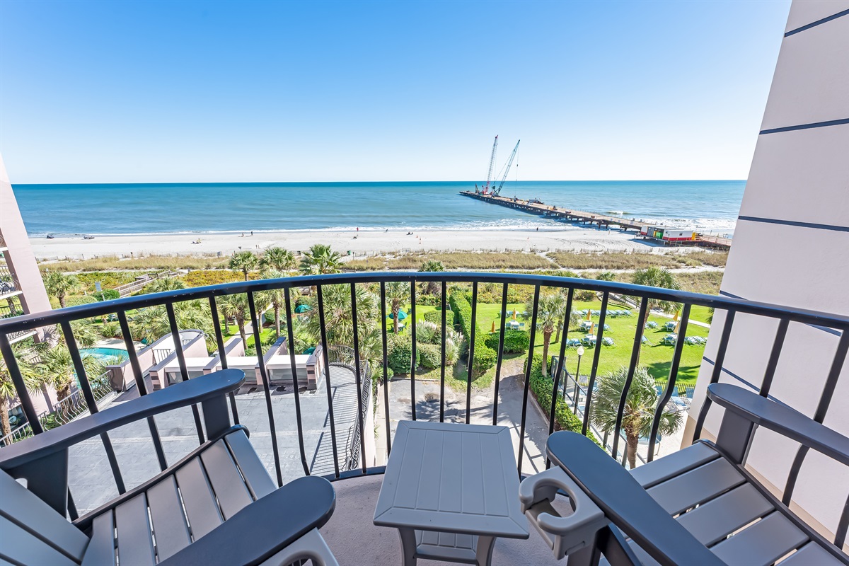 Breathtaking Views from Balcony!