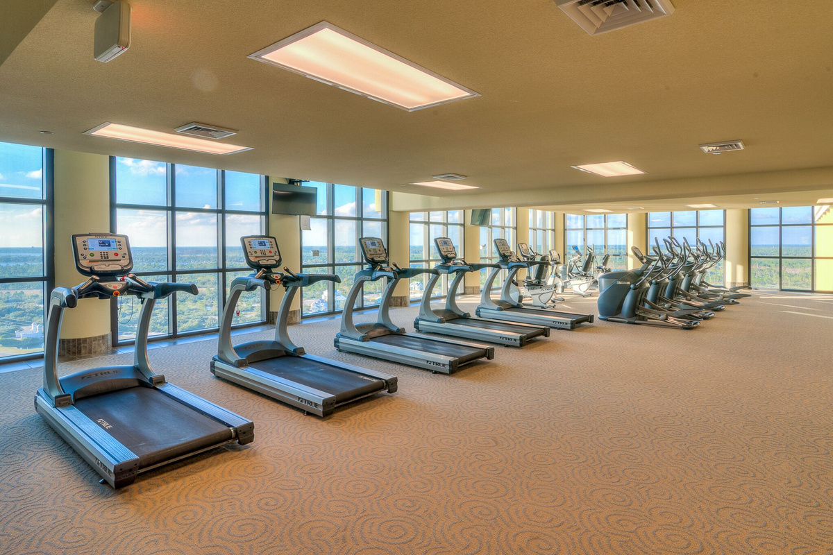Part of Exercise Room with View West; Level 15