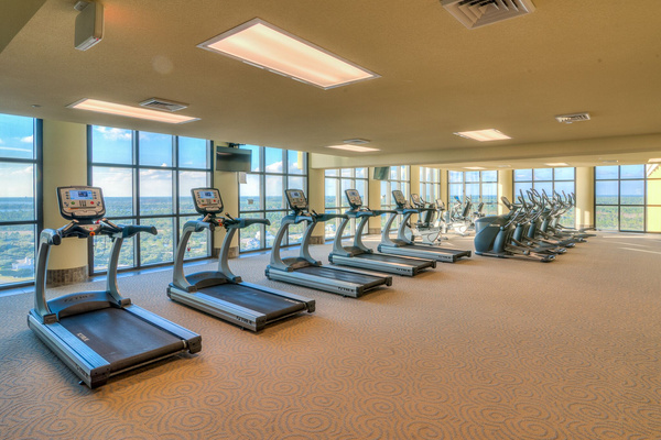 Part of Exercise Room with View West; Level 15