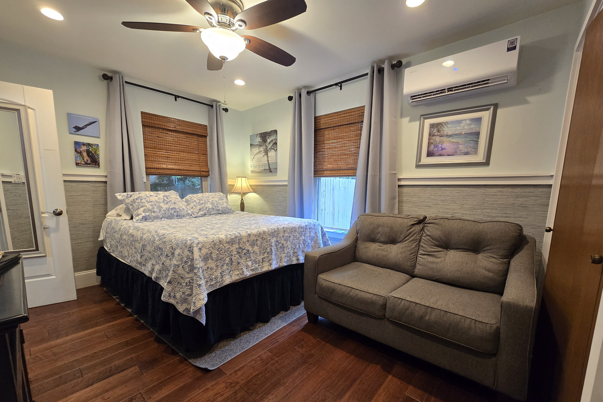 To have a place for couples to relax, we've added the loveseat which gives just enough room to enjoy a movie or relax. 