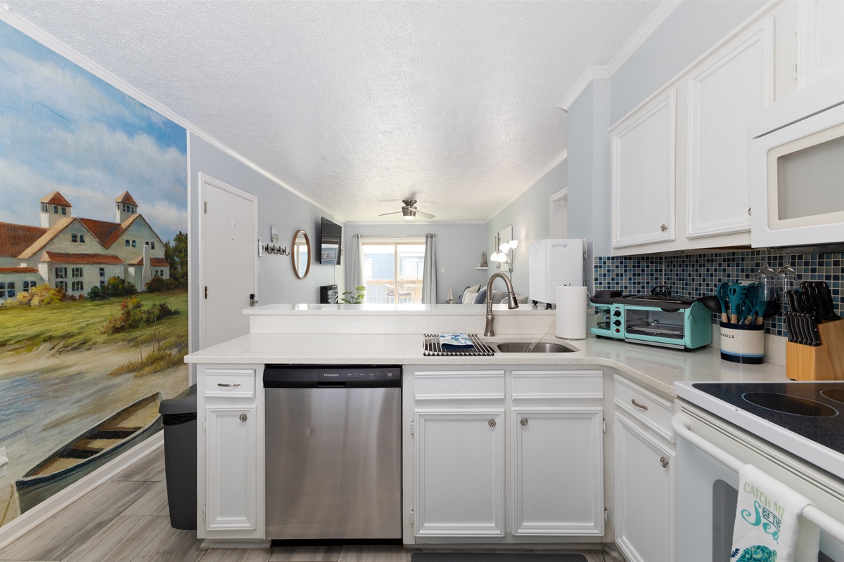 Dishwasher for hassle-free meal cleanup