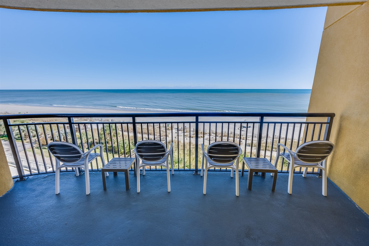 Breathtaking Views from Balcony!