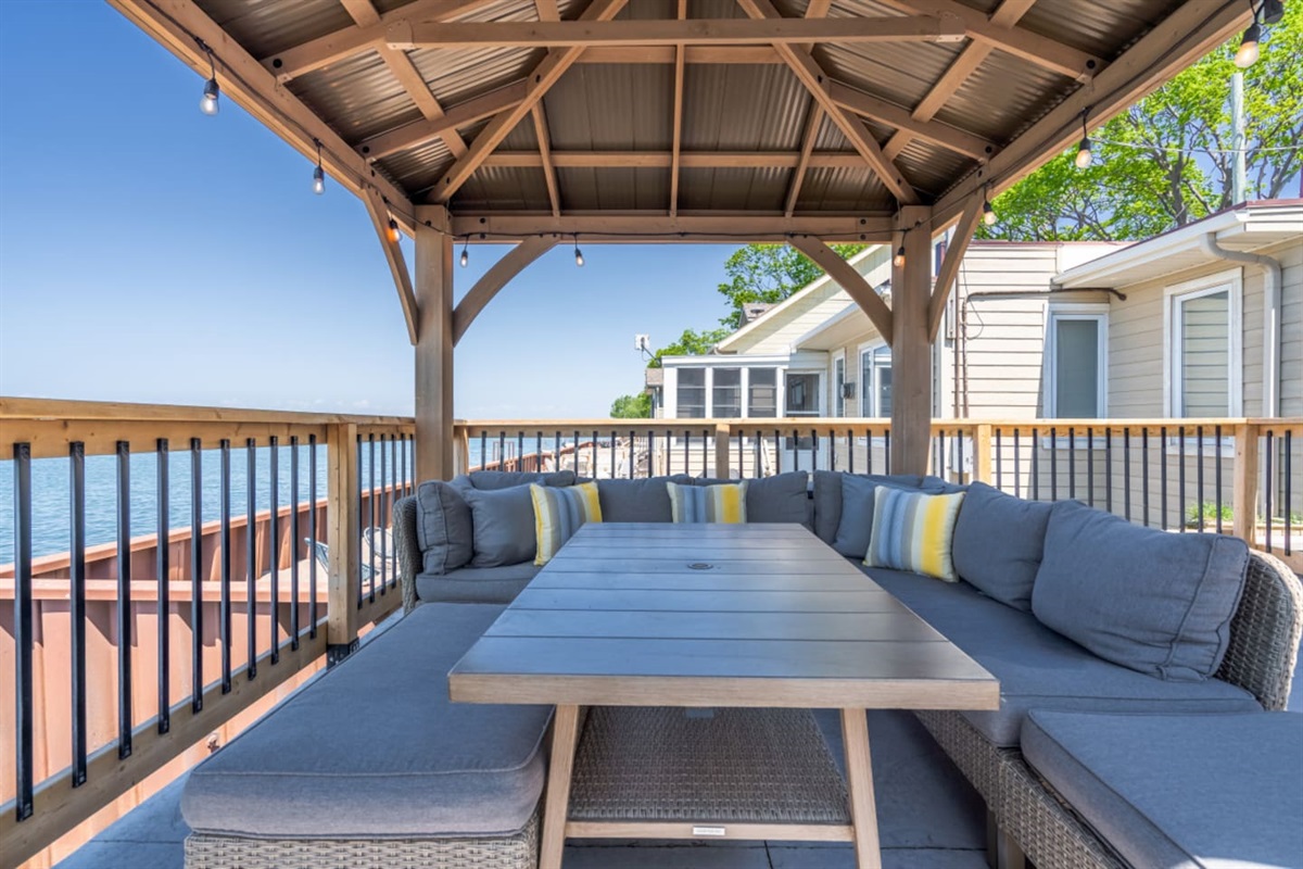 Covered Outdoor Sitting Area