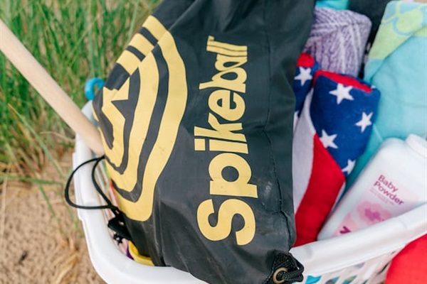 Fun for the whole family on the beach! We provide a beach basket full of towels, toys, and the new hot game, Spikeball. Be sure to grab it from the house to take to the Indiana Dunes National Park or local beach. 