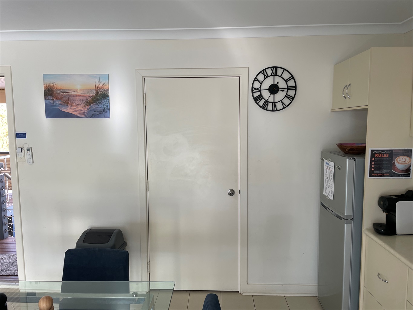Internal Interconnecting Lockable Door between the two units