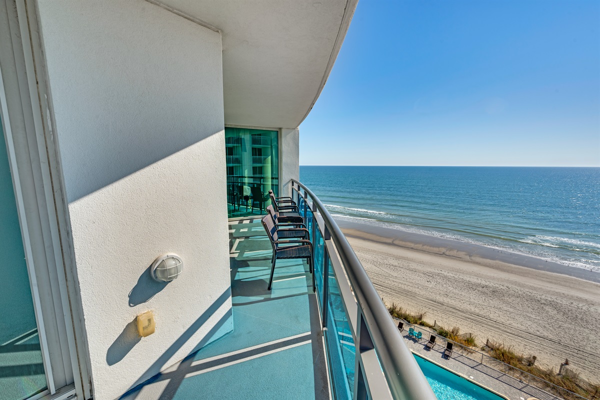 Breathtaking Views from Balcony!