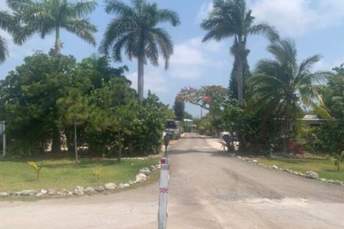 First entrance to the RV Park.