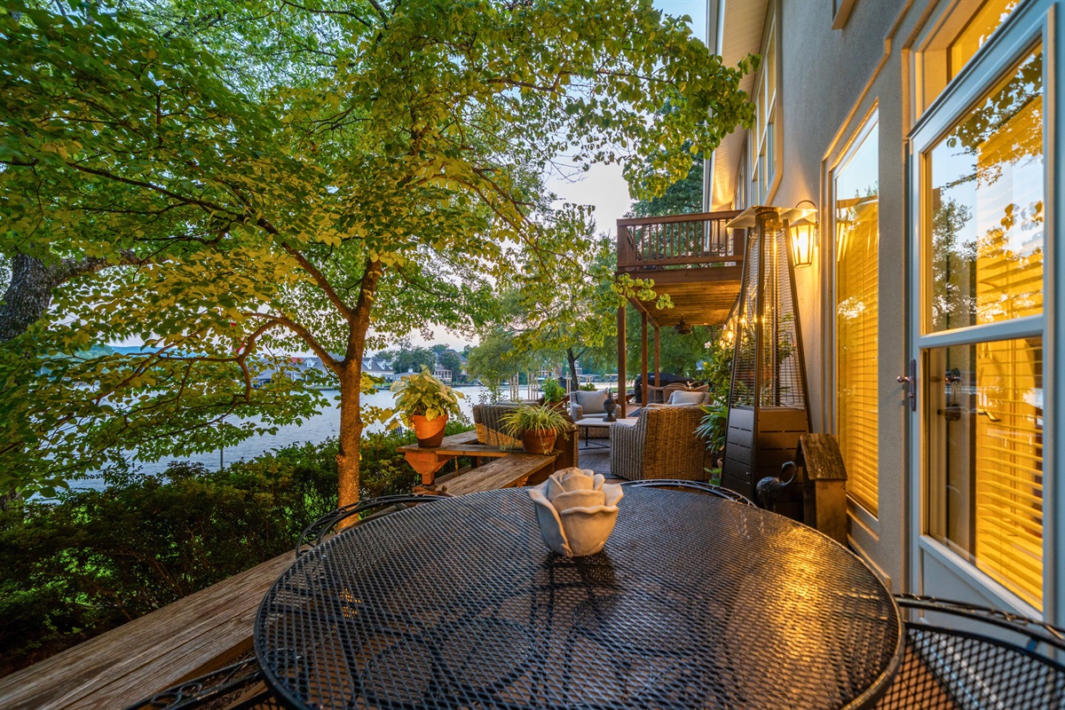 Private balcony tucked beneath the trees &mdash; an ideal hideaway for your morning rituals.