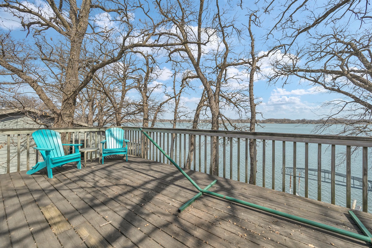 Deck off 2nd Floor Bedrooms