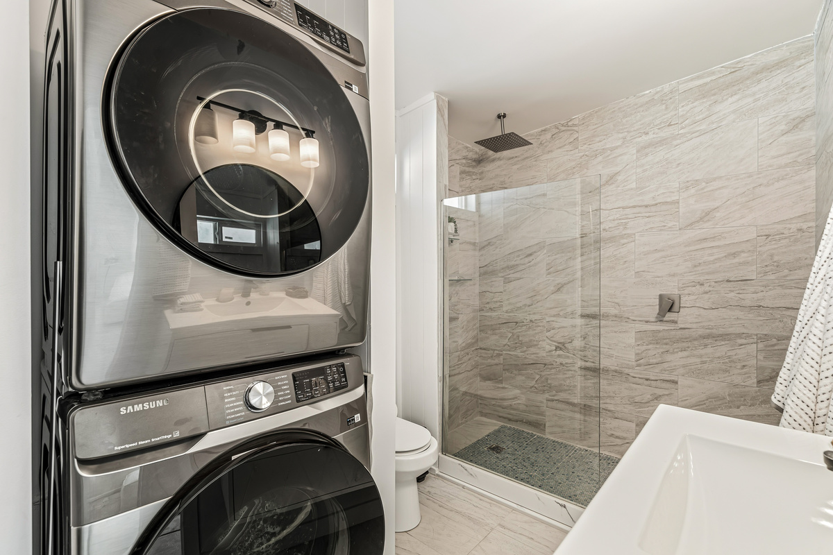 laundry area