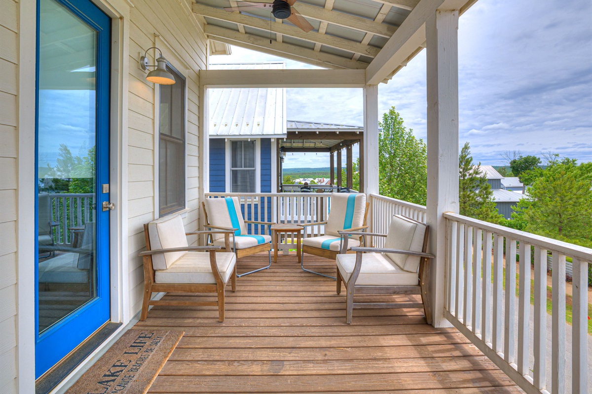 Second Story Porch off of Guest Bedroom 1 &  2