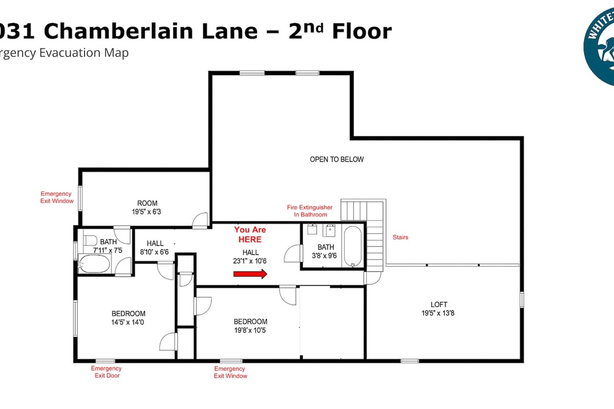The spacious upper level features a king bedroom, queen bedroom, bunk room, two full bathrooms, and a versatile game loft designed for gathering and relaxation.