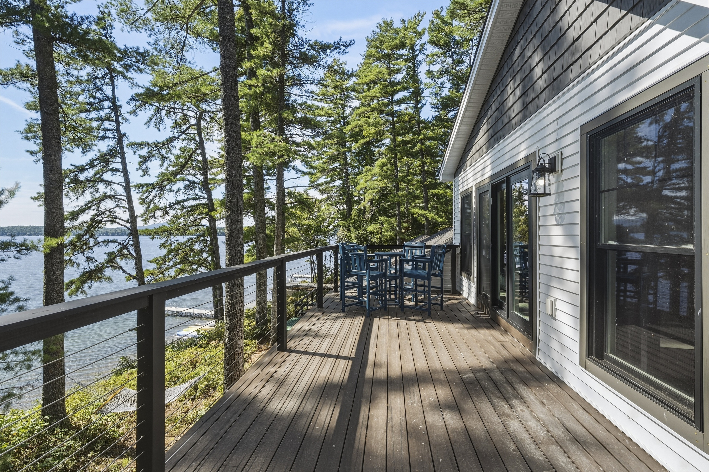 First coffee of the morning or the last drink of the evening? This deck was made for both.