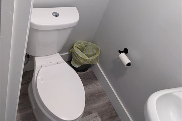 Powder room downstairs