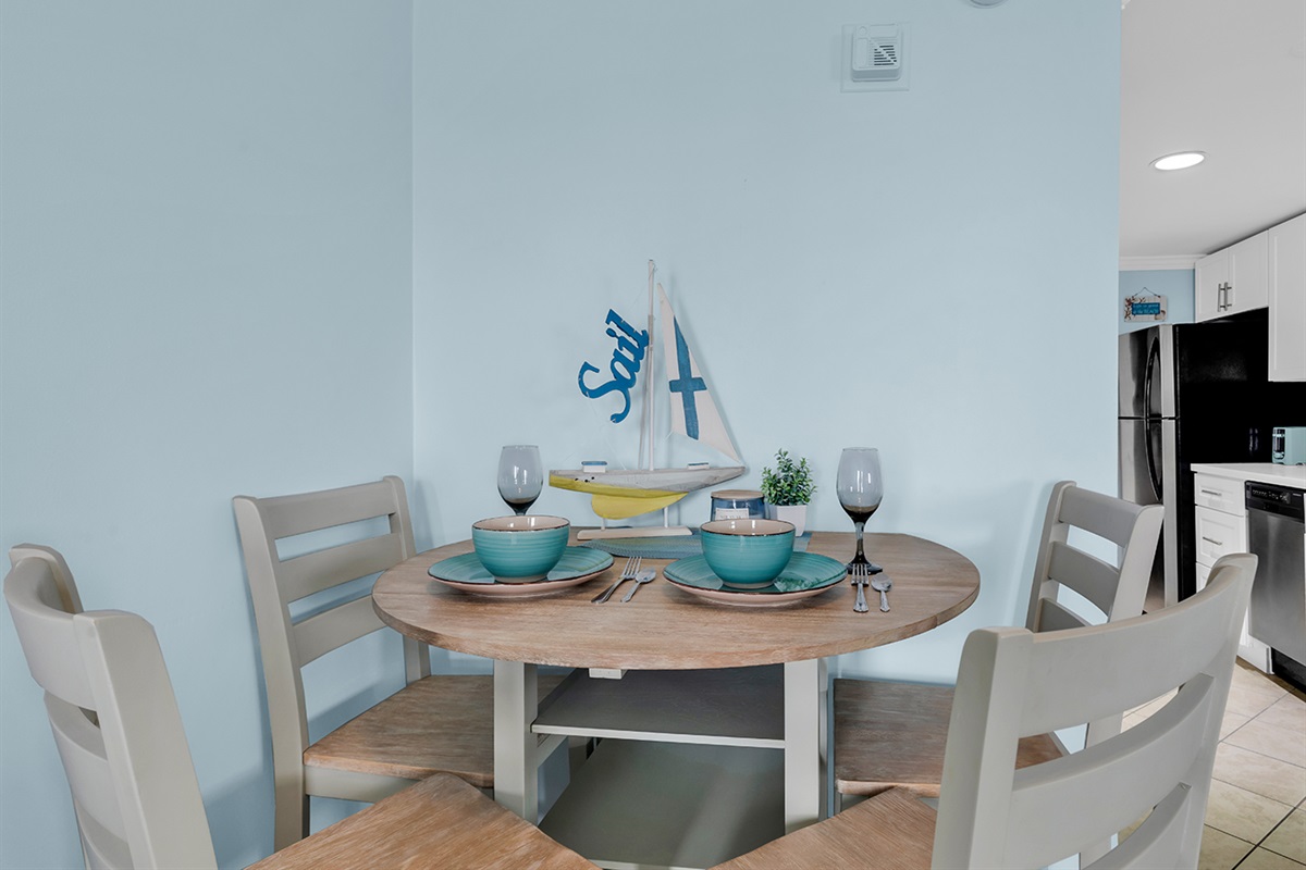 New Decor In Dining Area