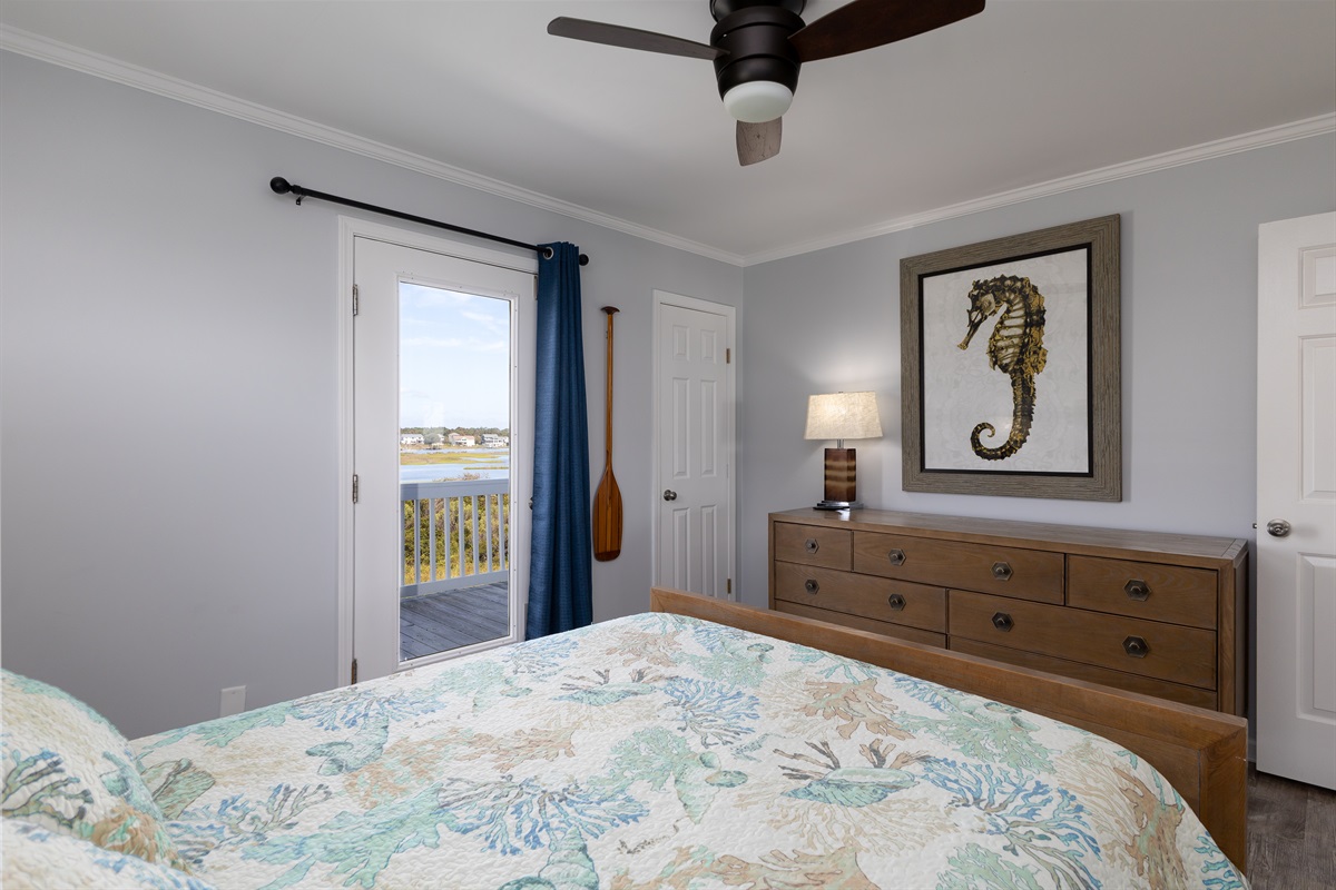 Well-decorated and cozy bedroom