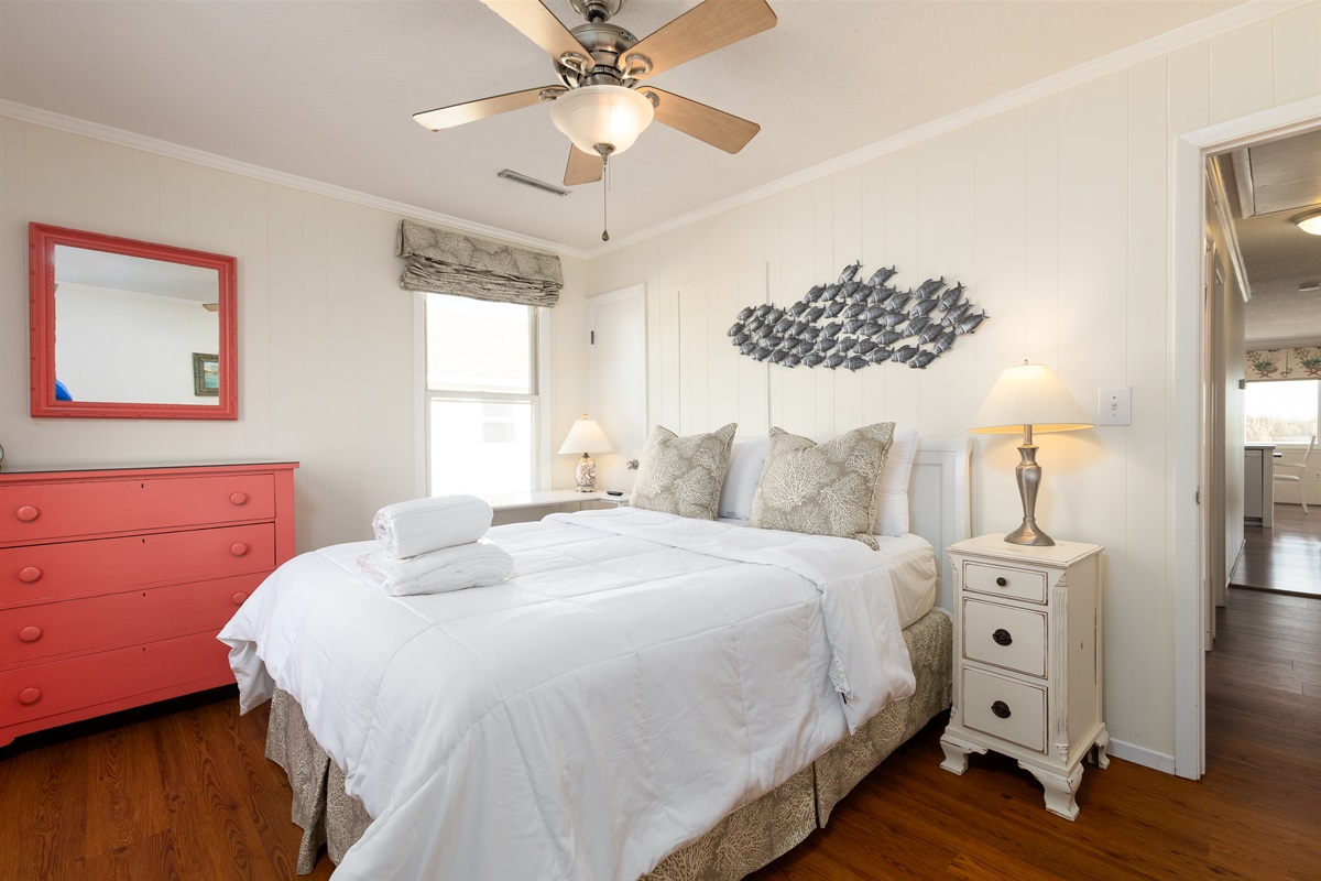 Beautifully decorated bedroom 3 with plenty of natural light