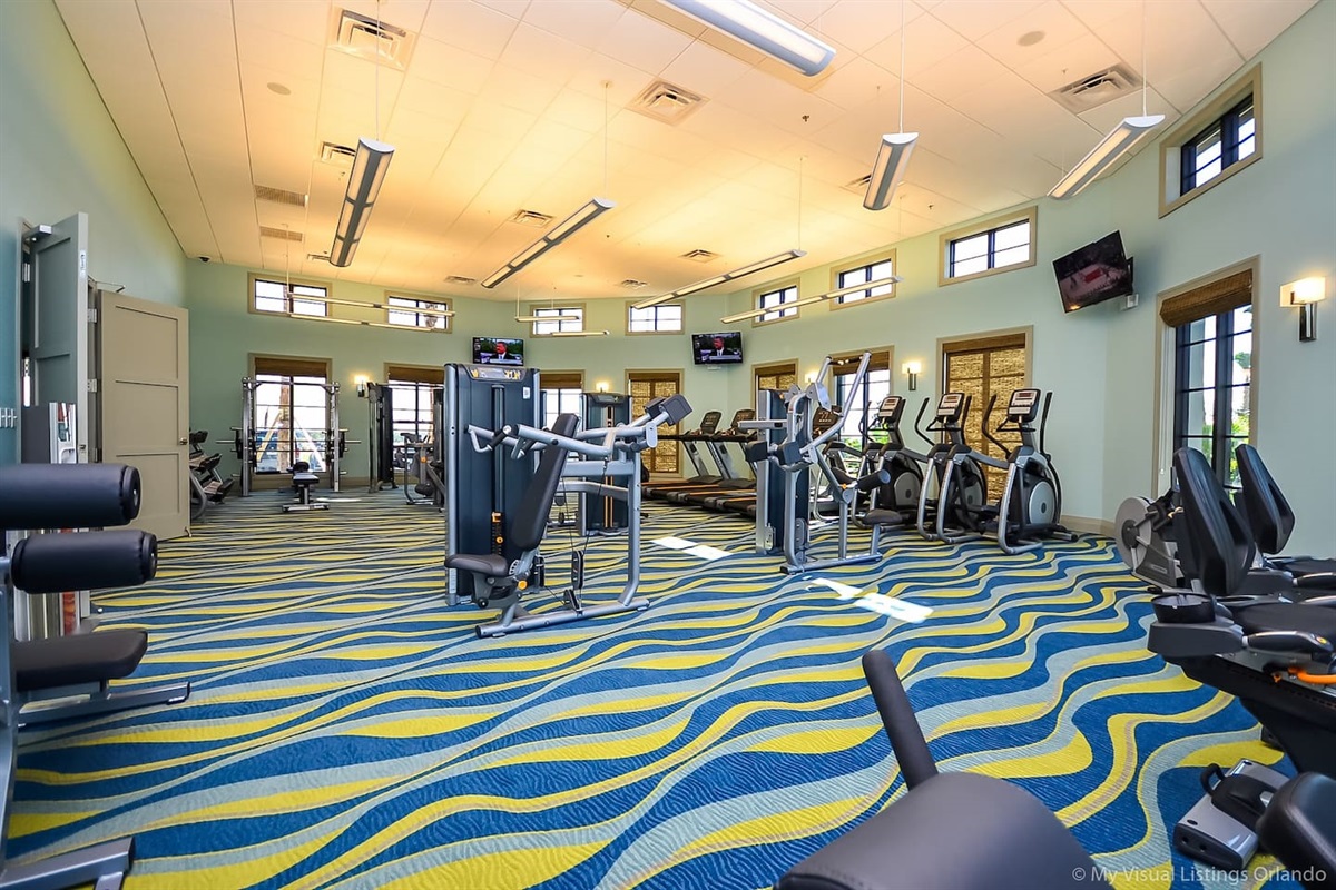 Full Gym at the clubhouse