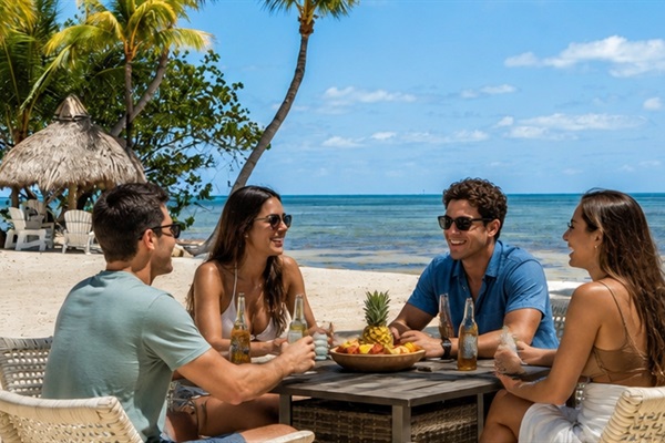 Beachfront Firepit with seating