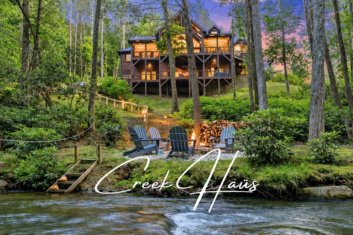 Welcome to the Creek Ha&uuml;s! Experience the joy of escaping to a retreat right on the serene Fightingtown Creek. Enjoy tubing, swimming, fishing, or simply unwinding by the creek.