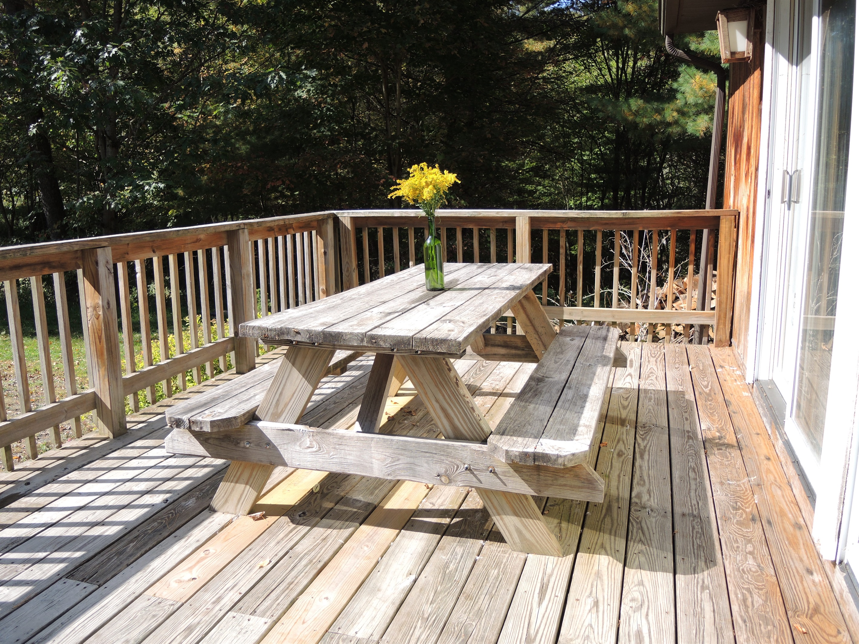 Knotty Pine - Front porch