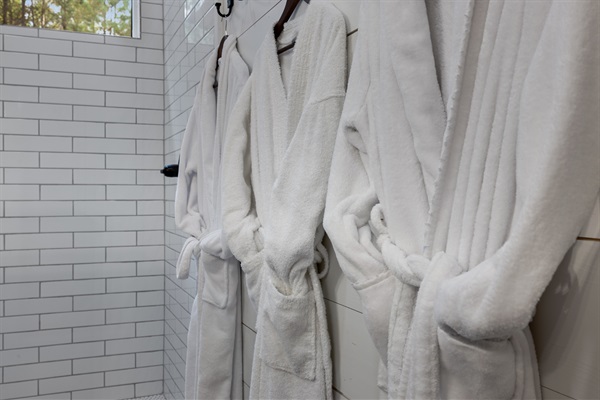 Deer bathrooms Plush Robes