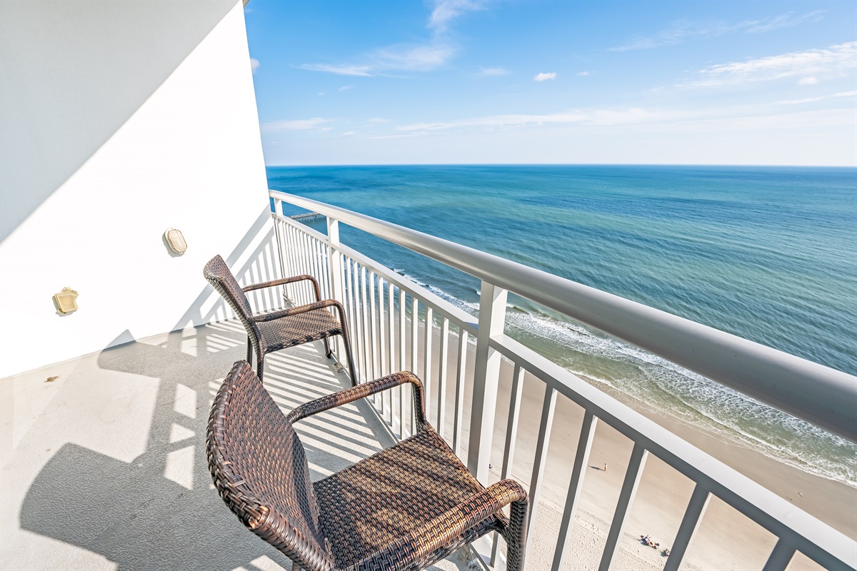 Breathtaking Views from Balcony!