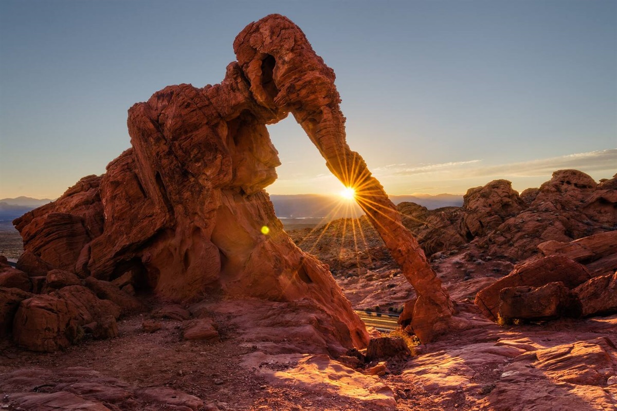 Elephant Rock at Valley of Fire State Park, 1 hour away