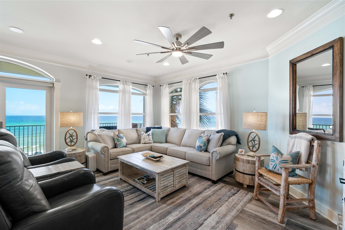 Living Area with Expansive Views