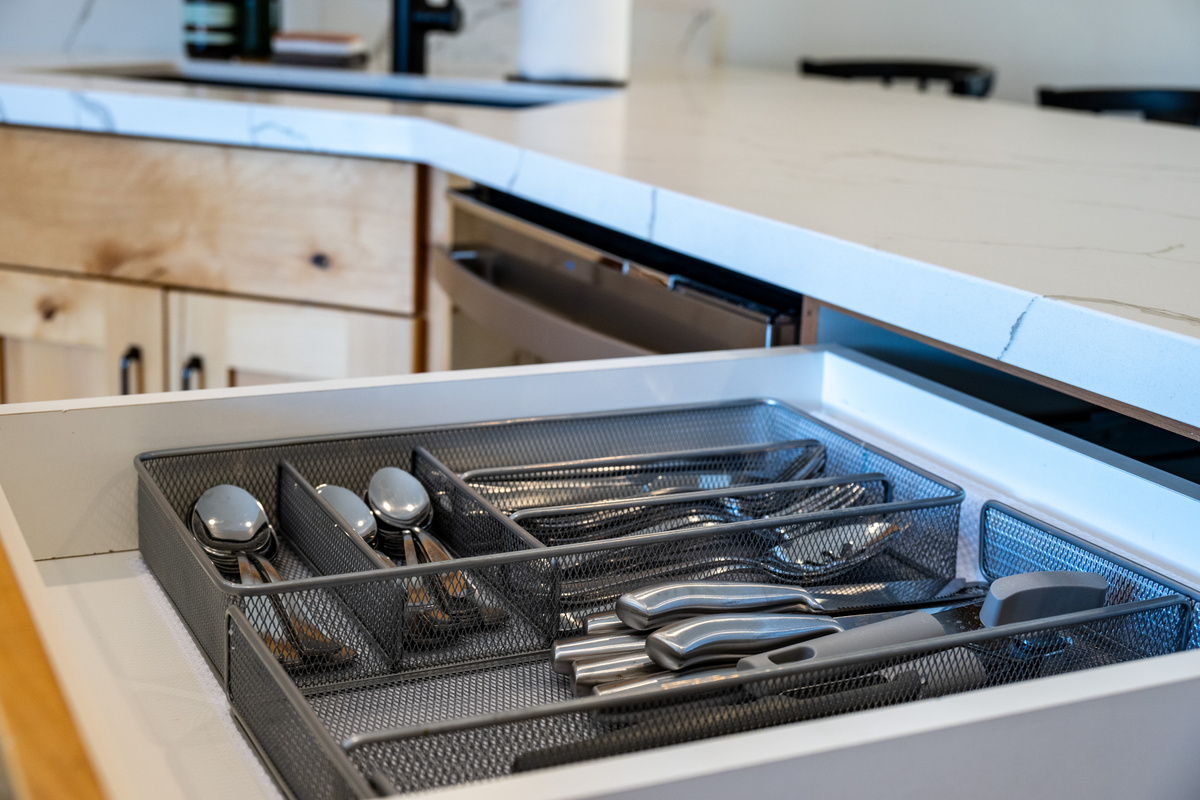 A well-stocked kitchen helps make dining in just as convenient as heading out.