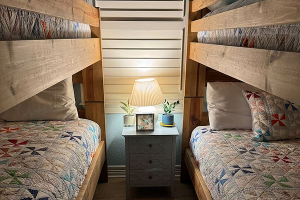 upstairs bunk bedroom
