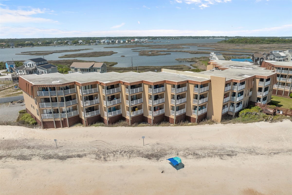 True beachfront living&mdash;walk straight onto the sand