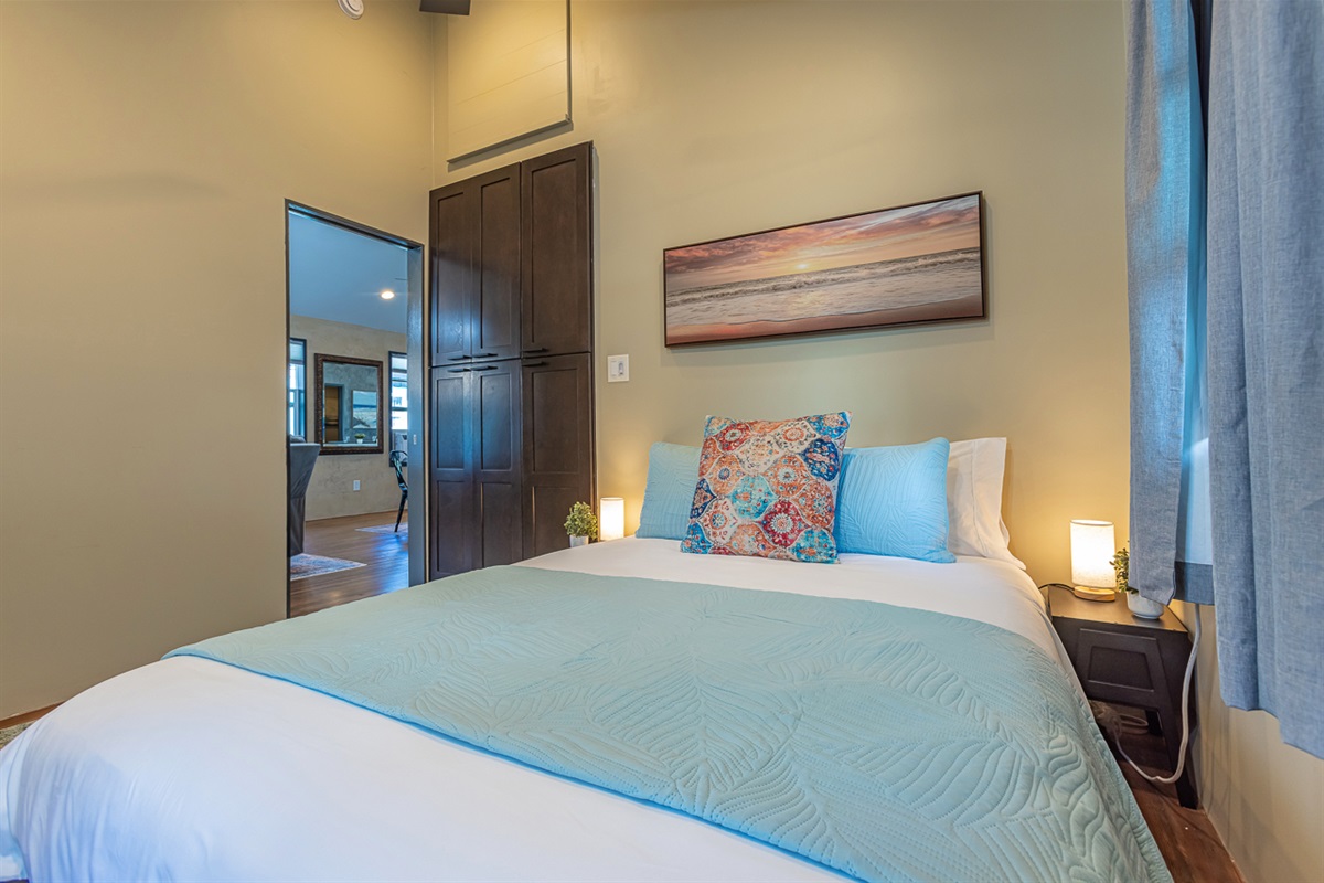 Bedrooms Feature High Celings