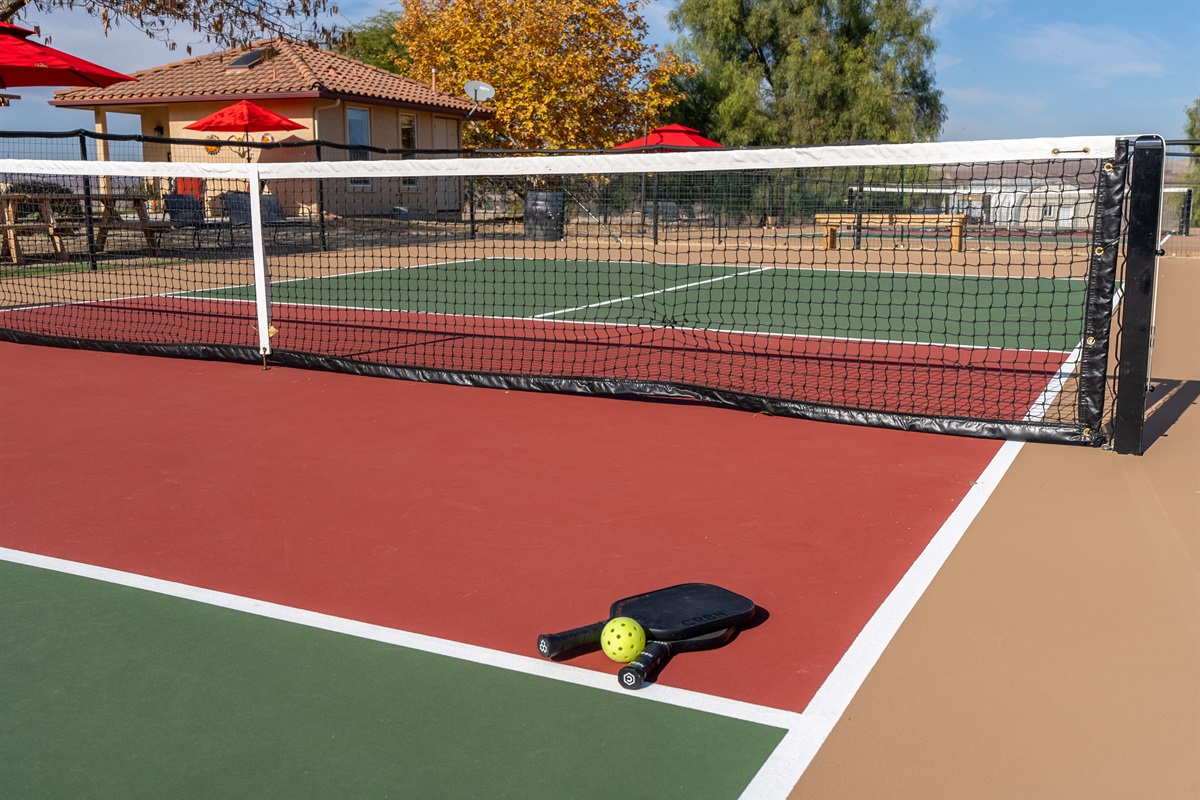 Play pickleball on your own private state-of-the-art courts at Casa DeVine!