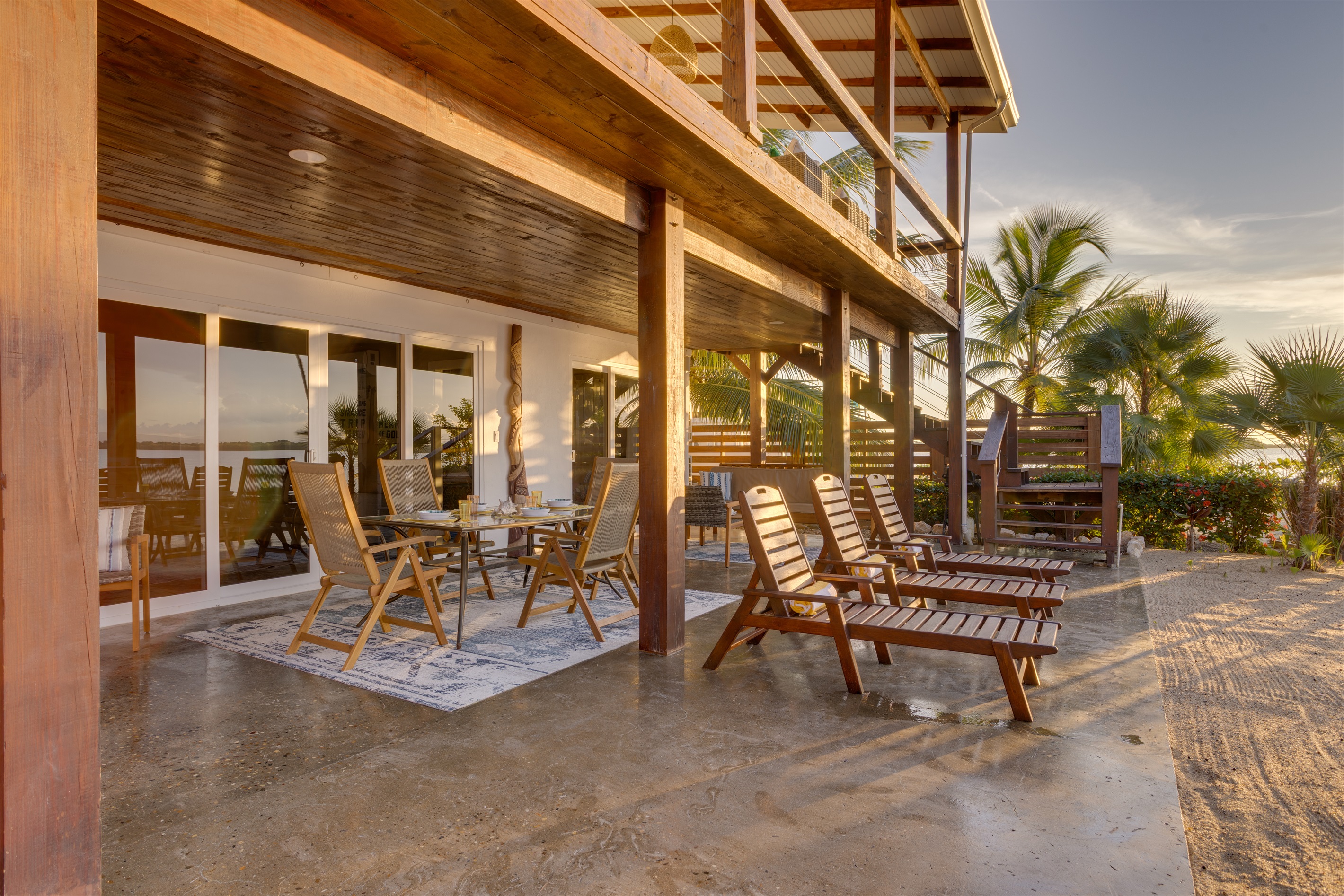 Downstairs Outside Living