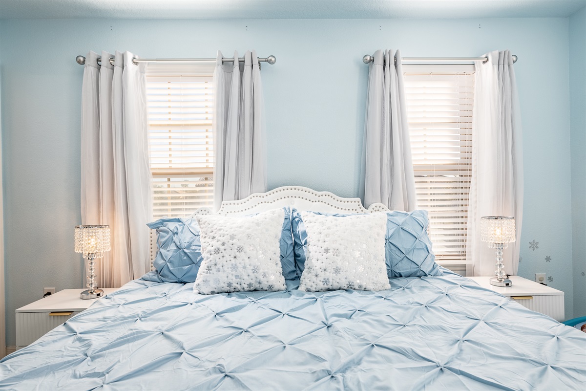 Super Comfortable after a long park day, get the best nights rest ever!