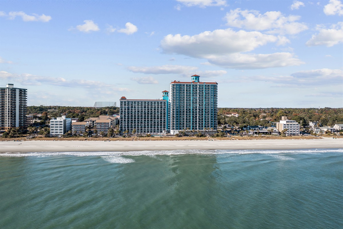 Caribbean Resort is a beach front resort 
