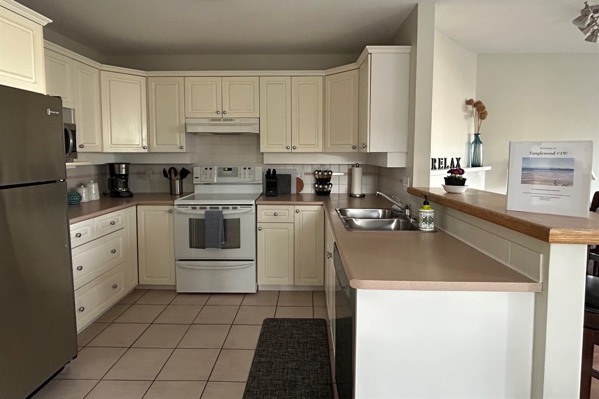 Fully equipped kitchen