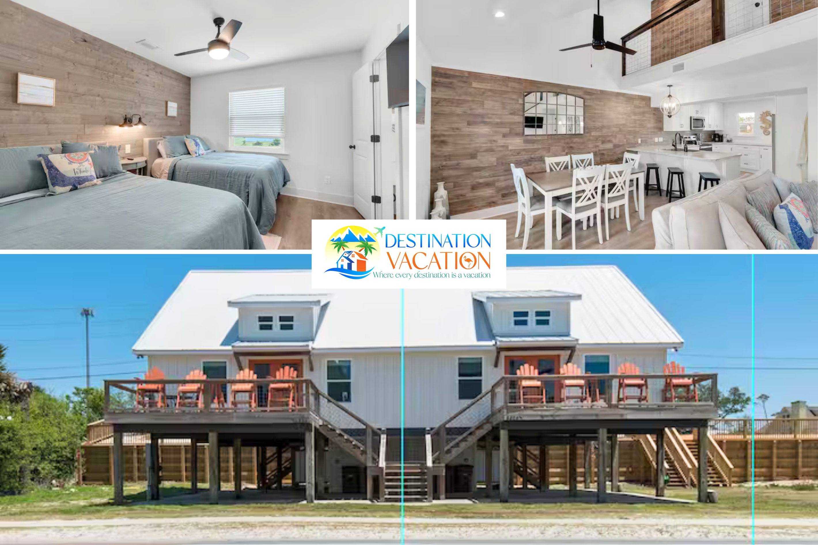 Coastal charm meets spacious comfort in one unforgettable retreat.