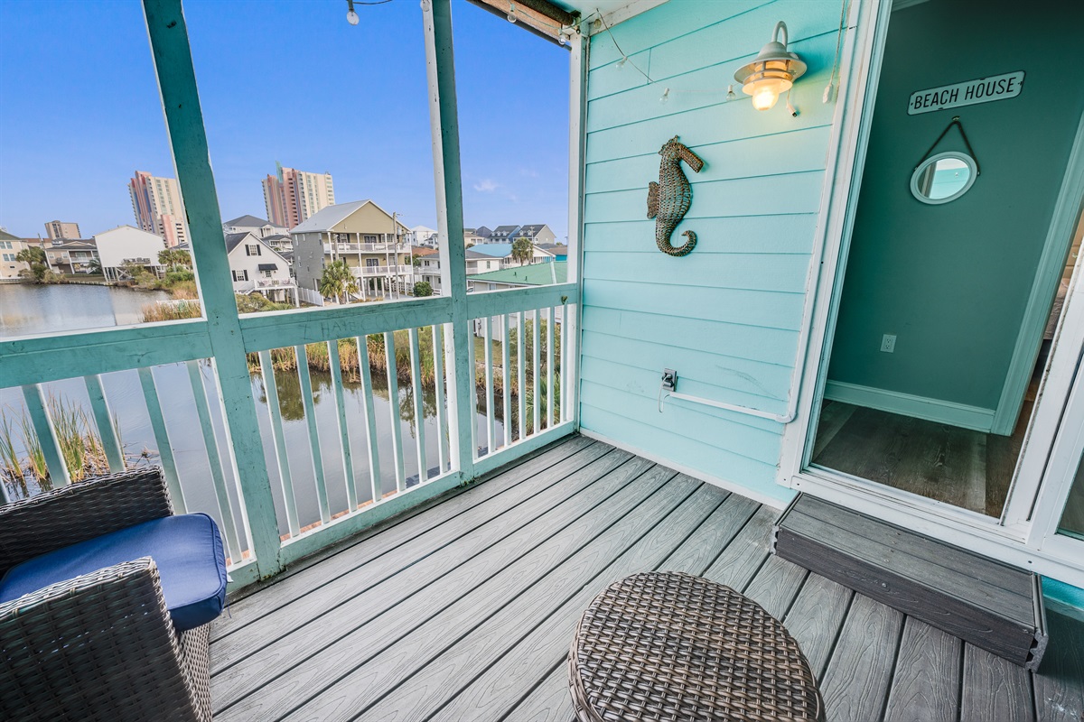 Amazing View from the Balcony!