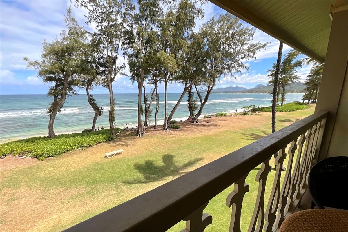 View from the lanai at unit 325.